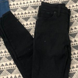 Madewell black jeans!